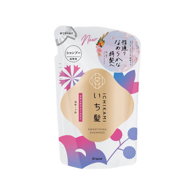 クラシエ いち髪 なめらかスムースケア シャンプー 詰替 320mL 1個(ご注文単位1個)【直送品】