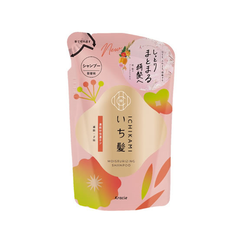 クラシエ いち髪 濃密W保湿ケア シャンプー 詰替 320mL 1個（ご注文単位1個）【直送品】