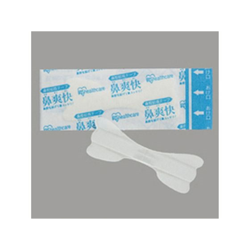 アイリスオーヤマ 鼻腔拡張テープ 透明 50枚入 BKT-50T 1個（ご注文単位1個）【直送品】