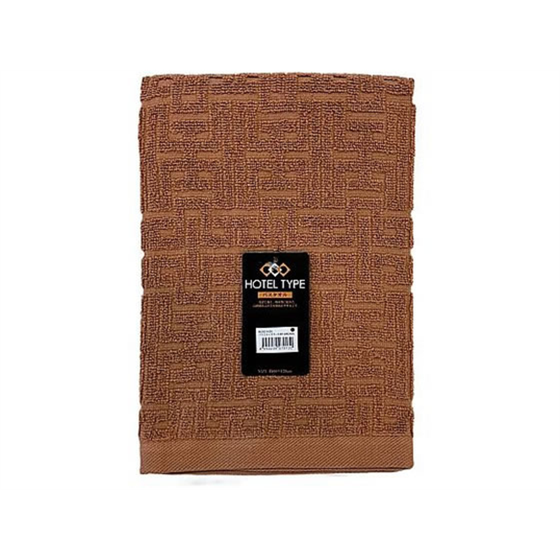 林 バスタオル BROWN 60×120cm 1セット 10枚入 54-0054-96 1セット（ご注文単位1セット）【直送品】