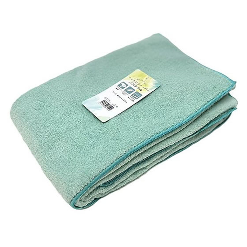 林 マイクロファイバーバスタオル 60×120cm GREEN 10枚 54-0055-1 1セット（ご注文単位1セット）【直送品】