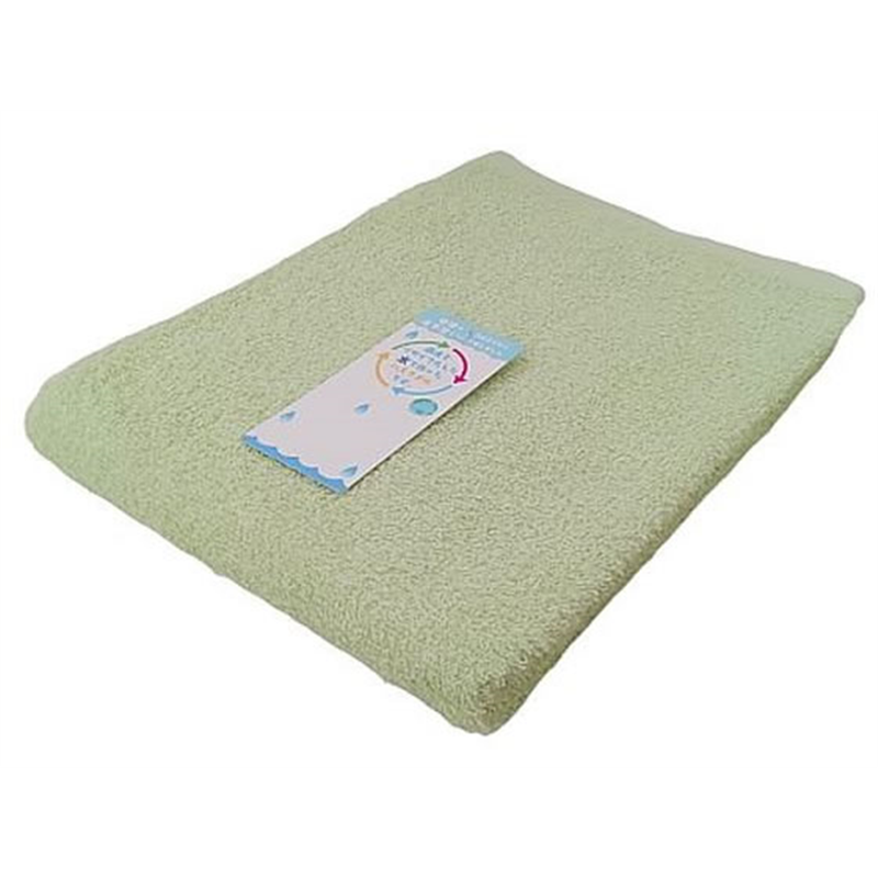 林 バスタオル テラカラー 60×120cm GREEN 10枚入 54-0055-52 1セット（ご注文単位1セット）【直送品】