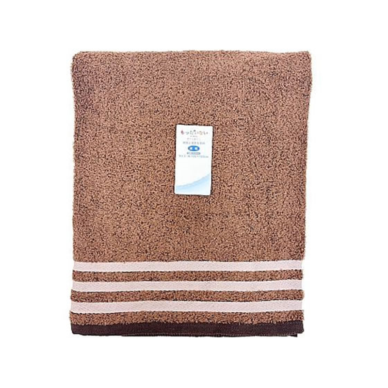 林 超大判タオル BROWN 100×180cm 10枚入 54-0054-85 1セット（ご注文単位1セット）【直送品】