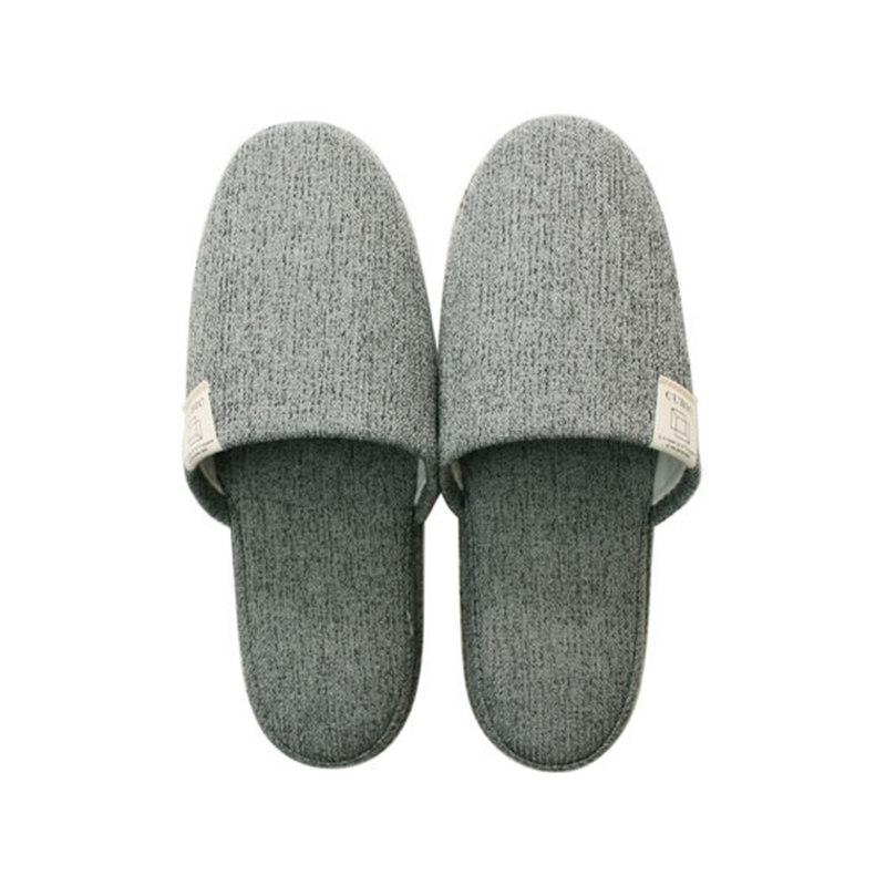 ストロング 来客用スリッパ CUBIC Lサイズ blgray 77-1-804-02 1足（ご注文単位1足）【直送品】
