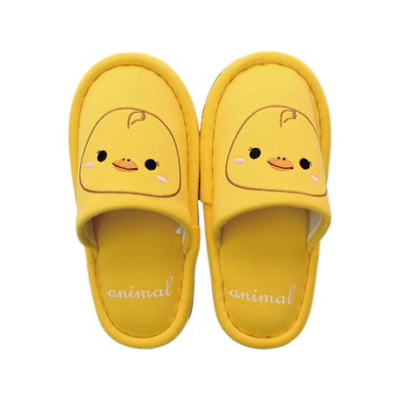 ストロング 子供スリッパ アニマル イエロー 10-0-110-04 1足(ご注文単位1足)【直送品】