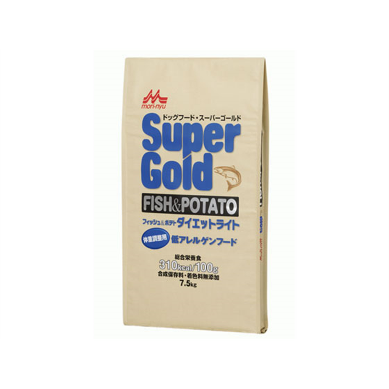 森乳サンワールド フィッシュ&ポテト ダイエットライト 7.5kg 1個（ご注文単位1個）【直送品】