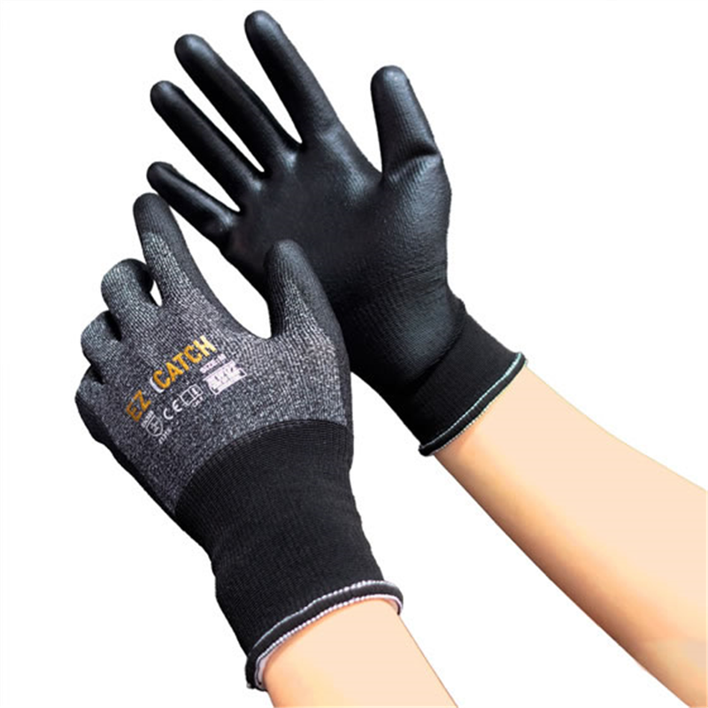 ミタニコーポレーション EZ CATCH 3双入 ブラック L 110103 1組(ご注文単位1組)【直送品】