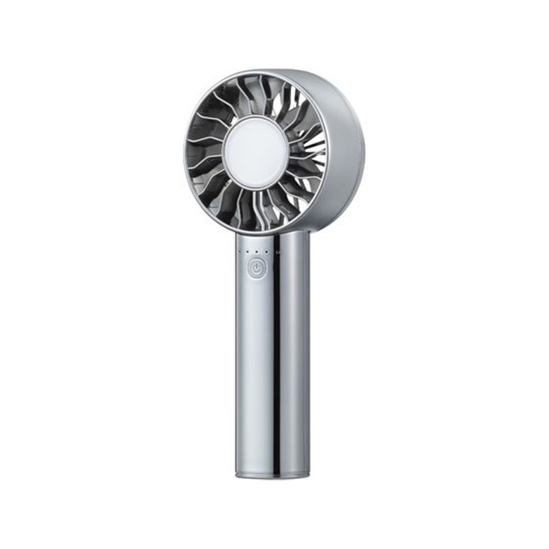 KOIZUMI ハンディファン USB充電式 大風量 ミラーシルバー KPF0762 1個（ご注文単位1個）【直送品】