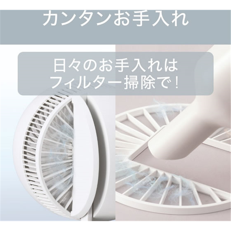 KOIZUMI DCサーキュレーター 羽根径15cm フィルター付 8段階風量調 1個（ご注文単位1個）【直送品】