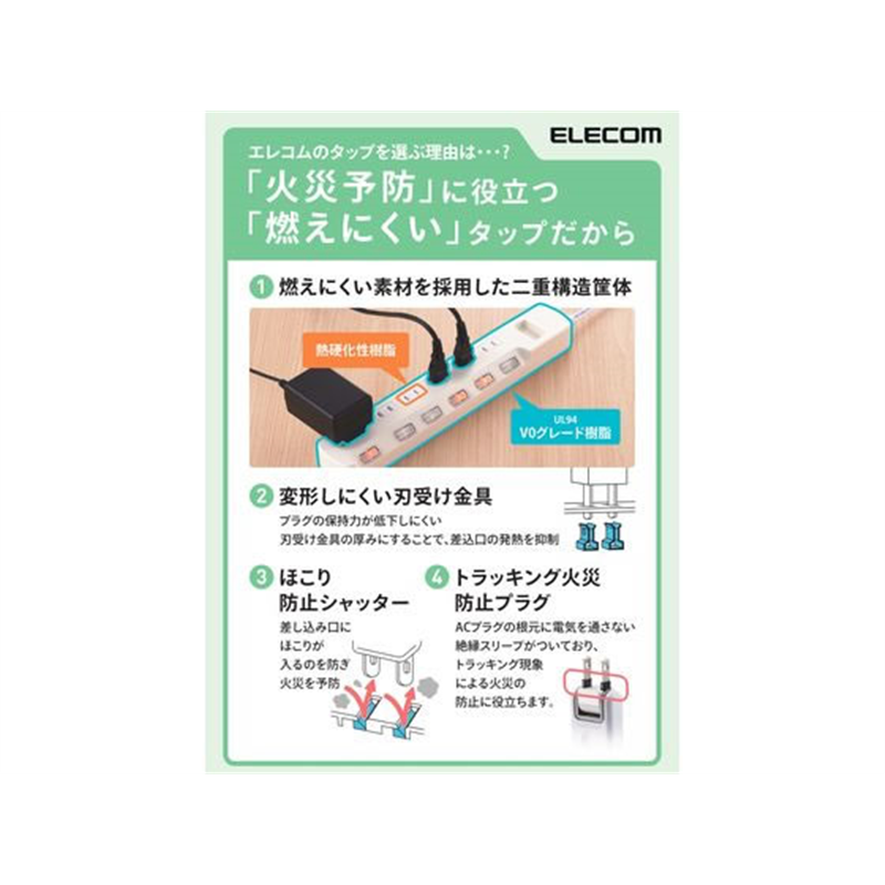 エレコム USBタップ 1.5m 3口 C×1 A×2 白 T-U08-3A2C15WH 1個（ご注文単位1個）【直送品】