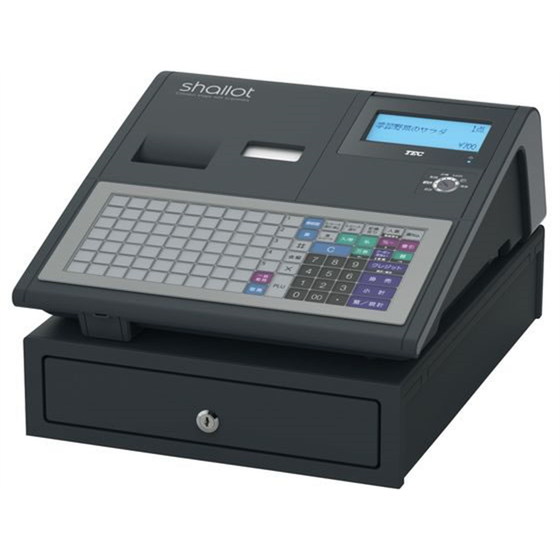 東芝テック 電子レジスター 10部門 クールブラック FS-700-B-R 1台（ご注文単位1台）【直送品】