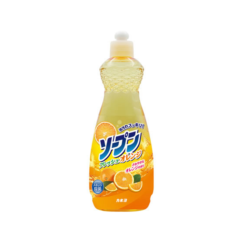 カネヨ石鹸 ソープンフレッシュオレンジ 本体 600mL 1個（ご注文単位1個）【直送品】