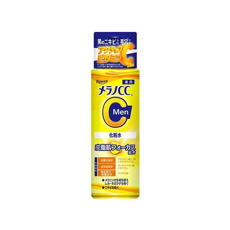 ロート製薬 メラノCC Men 薬用対策 美白化粧水 170mL 1本（ご注文単位1本）【直送品】