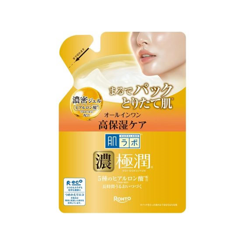 ロート製薬 肌ラボ 極潤 パーフェクトゲル つめかえ用 80g 1個（ご注文単位1個）【直送品】