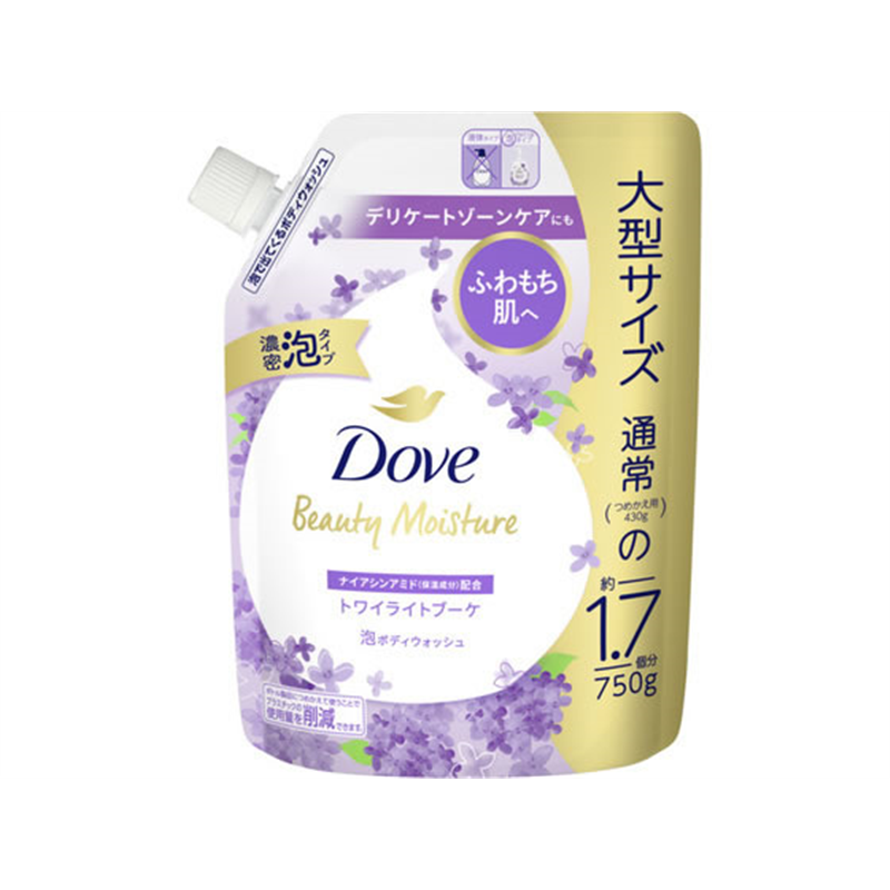 ユニリーバ ダヴ ビューティーモイスチャー 泡ボディウォッシュ トワイライトブーケ 1個（ご注文単位1個）【直送品】