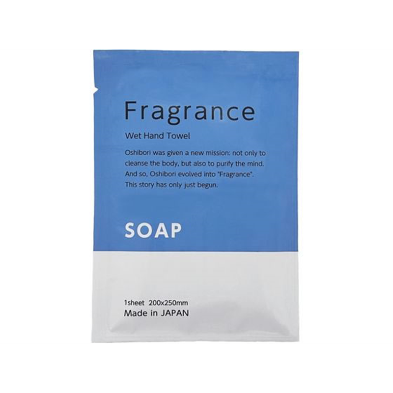 今村紙工 Fragrance おしぼり ソープ 100本 FO-S 1袋（ご注文単位1袋）【直送品】
