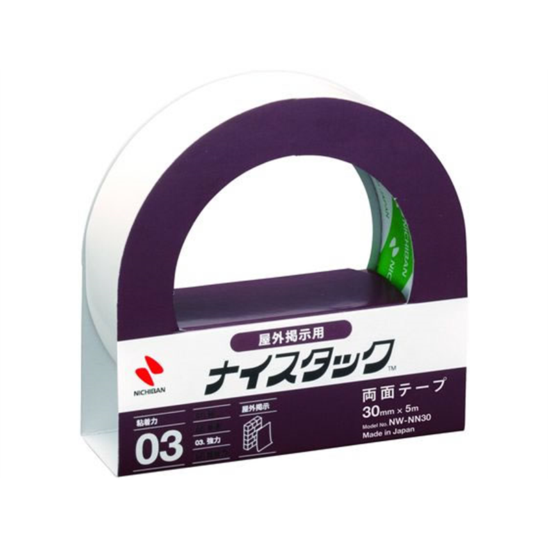 ニチバン ナイスタック 大巻 屋外掲示用 30mm×5m NW-NN30 1巻（ご注文単位1巻）【直送品】