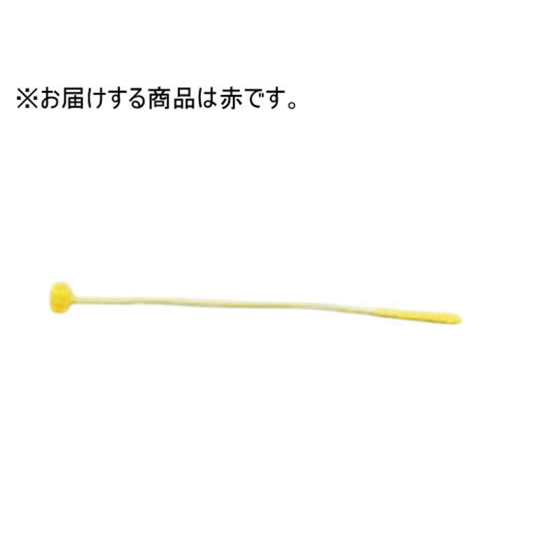 ストア・エキスプレス レインボーカラーナイロンループロック L8cm 赤 1000本 61 1袋（ご注文単位1袋）【直送品】