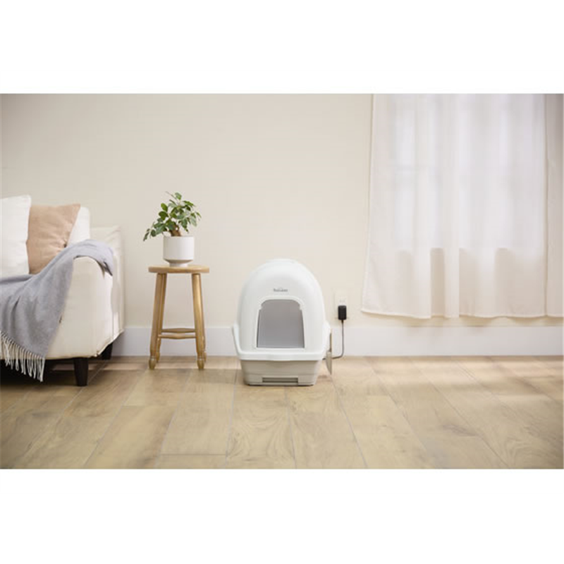 アイリスオーヤマ 炭脱臭ファン付き 猫トイレ アイボリー／ベージュ DFT-52 1セット（ご注文単位1セット）【直送品】