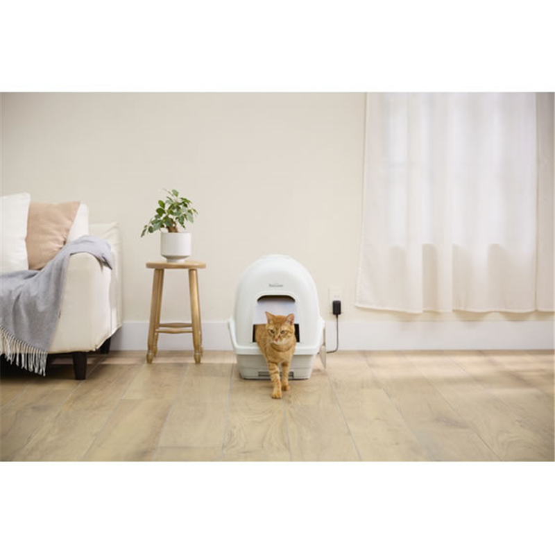 アイリスオーヤマ 炭脱臭ファン付き 猫トイレ アイボリー／ベージュ DFT-52 1セット（ご注文単位1セット）【直送品】
