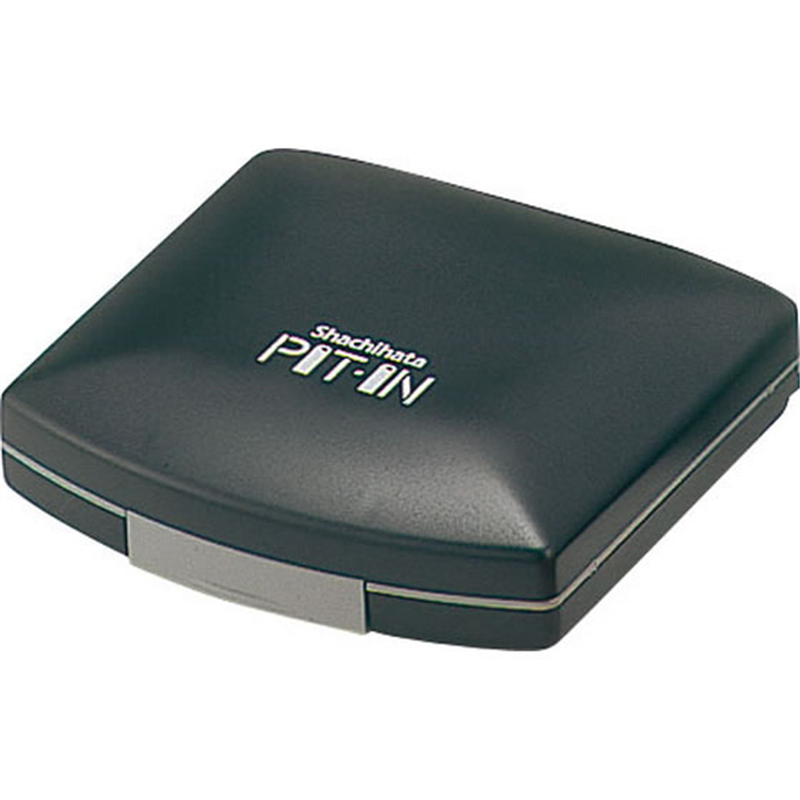 シヤチハタ 印章ケース ピット・イン コンパクトタイプ ブラック CPN-1EC 1個(ご注文単位1個)【直送品】