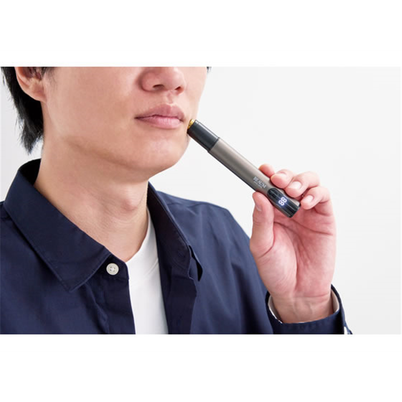 アピックス 顔剃りペンシェーバー ASV-B03-GY 1個(ご注文単位1個)【直送品】
