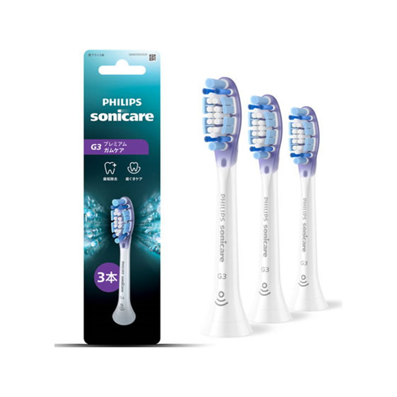 PHILIPS ソニッケア G3 プレミアムガムケア ブラシヘッド ホワイト 3本 HX9 1セット（ご注文単位1セット）【直送品】