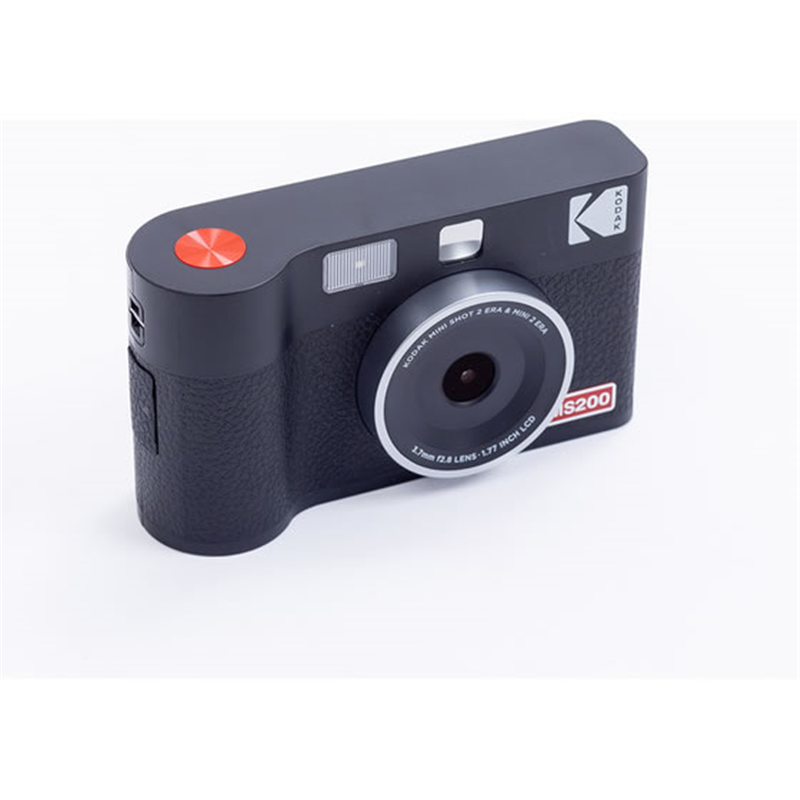 コダック インスタントカメラ Mini Shot 2 ERA ブラック PMS2E-MS200K 1個（ご注文単位1個）【直送品】