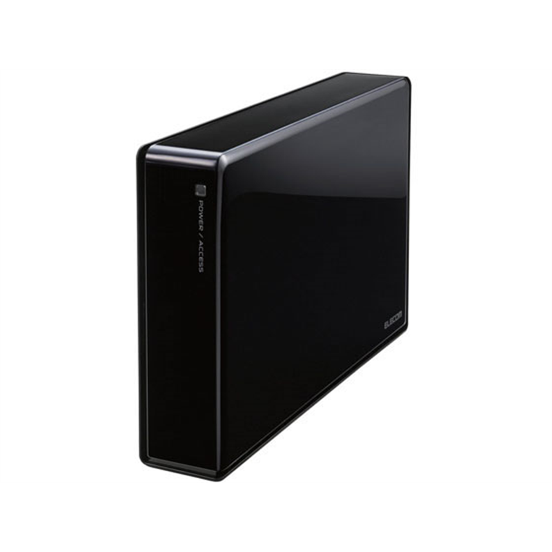 エレコム 外付けハードディスク 1TB ELD-REN010UBK 1個(ご注文単位1個)【直送品】