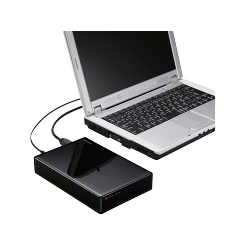 エレコム 外付けハードディスク 4TB ELD-REN040UBK 1個(ご注文単位1個)【直送品】