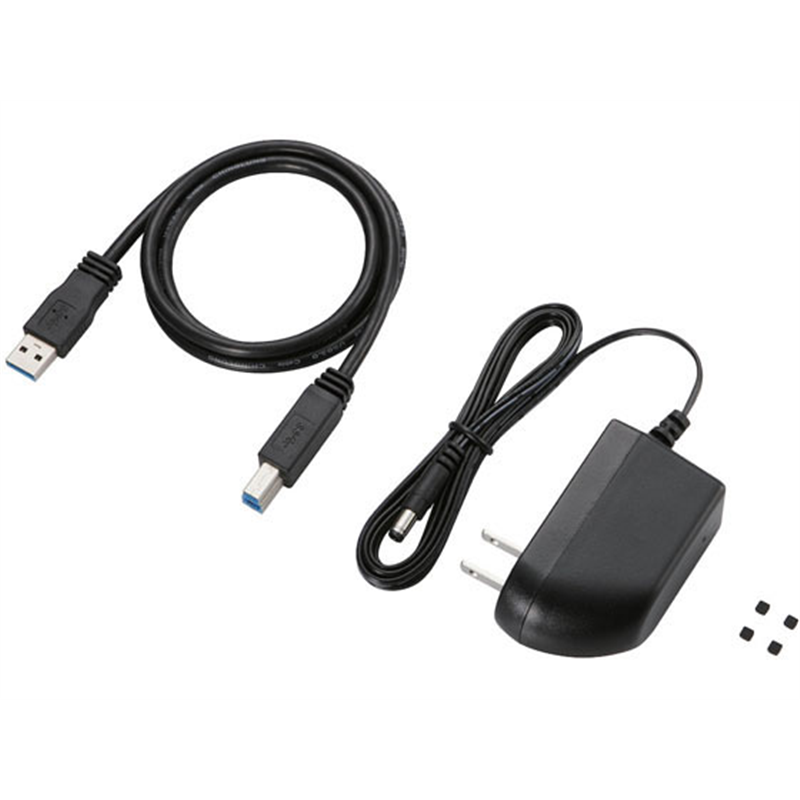 エレコム 外付けハードディスク 4TB ELD-REN040UBK 1個(ご注文単位1個)【直送品】