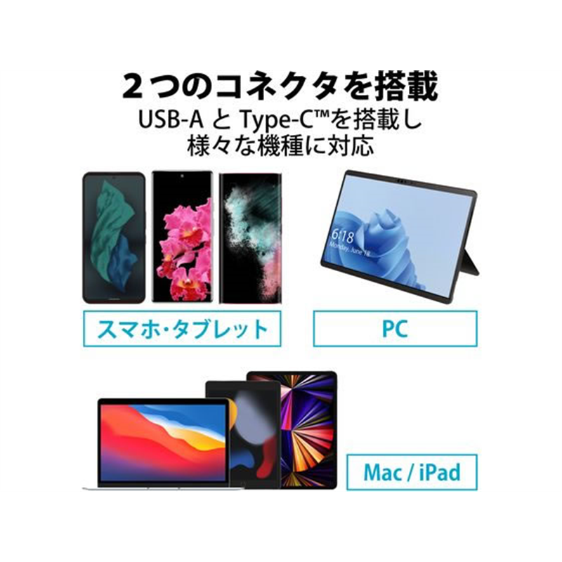 エレコム USBメモリ 32GB Type-C ブラック MF-CAU32032GBK 1個（ご注文単位1個）【直送品】