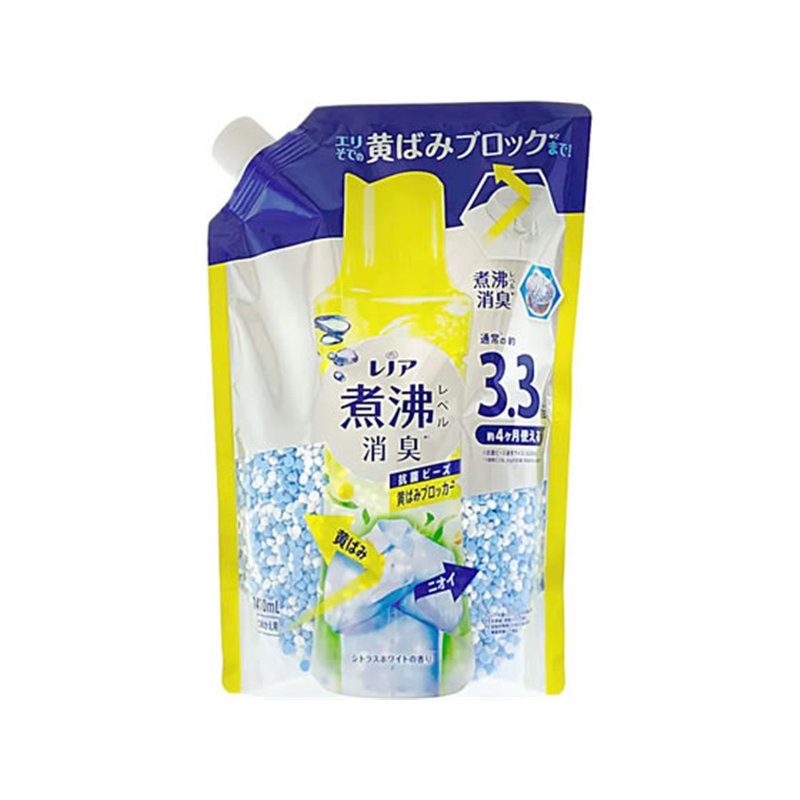 P&G レノア煮沸レベル消臭抗菌ビーズ 黄ばみブロッカー 替 1410m 1個（ご注文単位1個）【直送品】