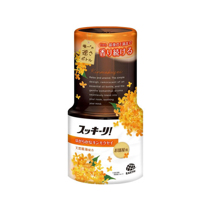アース製薬 スッキーリ!お部屋用 ほがらかなキンモクセイ 400mL 1個（ご注文単位1個）【直送品】