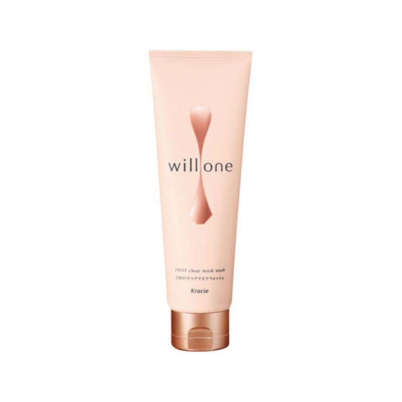 クラシエ willone 2WAYクリアマスクウォッシュ 130g 1本（ご注文単位1本）【直送品】