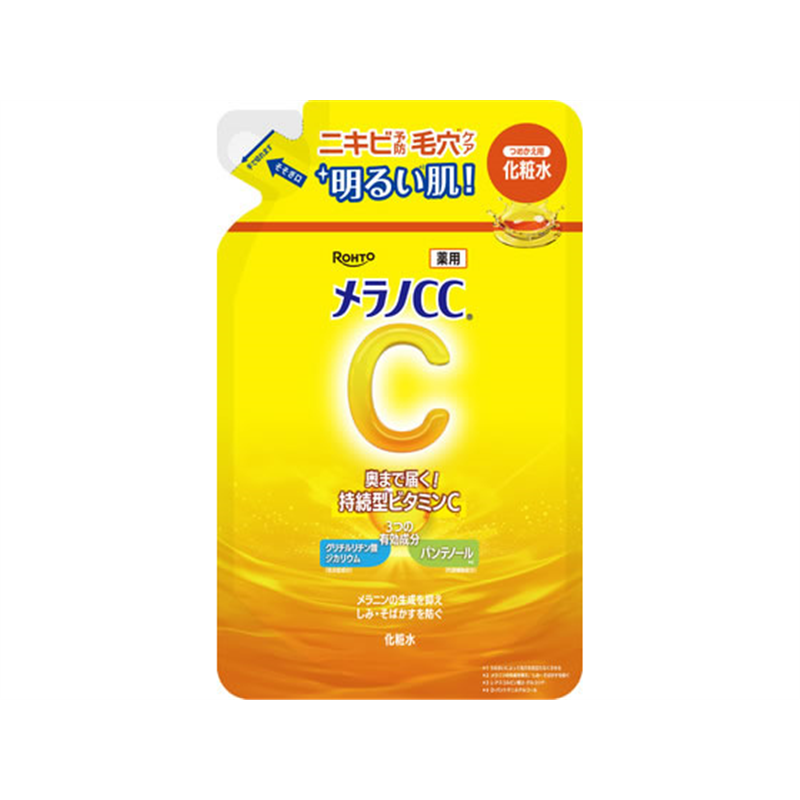 ロート製薬 メラノCC 薬用しみ対策美白化粧水 替 170mL 1個（ご注文単位1個）【直送品】