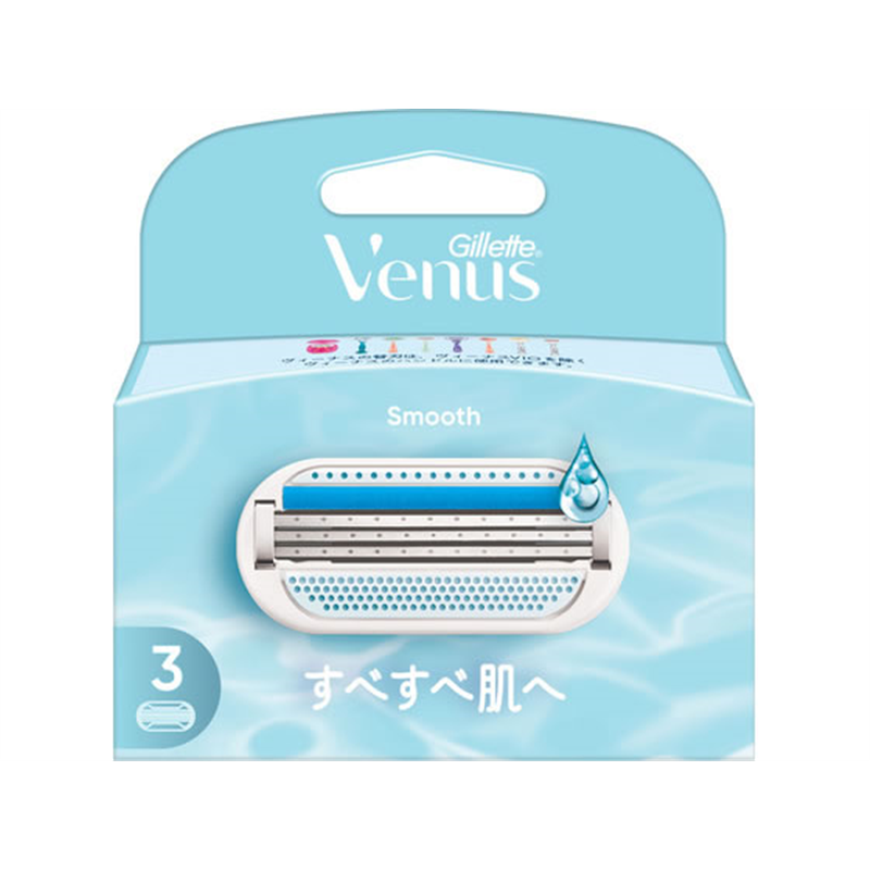 P&G ジレットヴィーナス すべすべ肌 替刃 3個 1個（ご注文単位1個）【直送品】