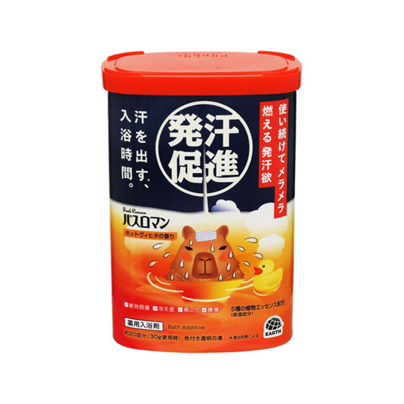 アース製薬 バスロマン ホットヴィヒタの香り 600g 1個（ご注文単位1個）【直送品】