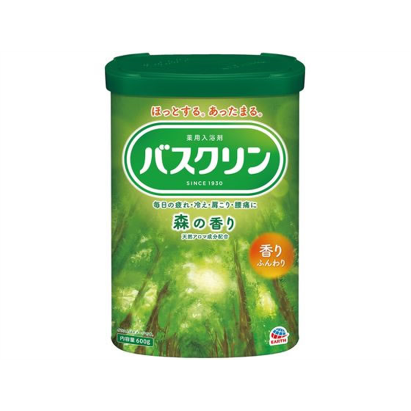 バスクリン バスクリン 森の香り 600g 1個（ご注文単位1個）【直送品】