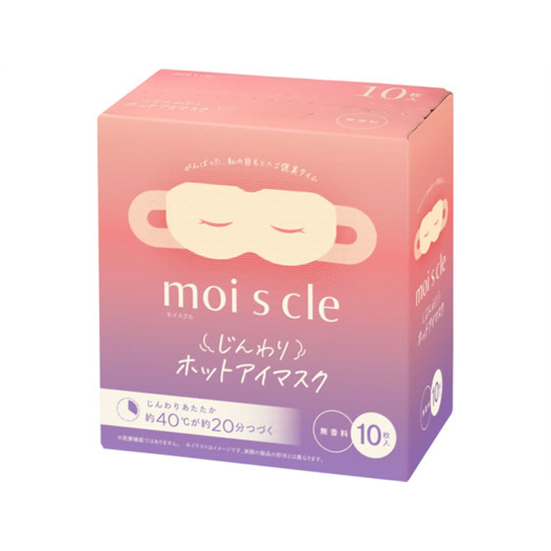 アイリスオーヤマ じんわりホットアイマスク 無香料 10枚 MSM-M10 1箱（ご注文単位1箱）【直送品】