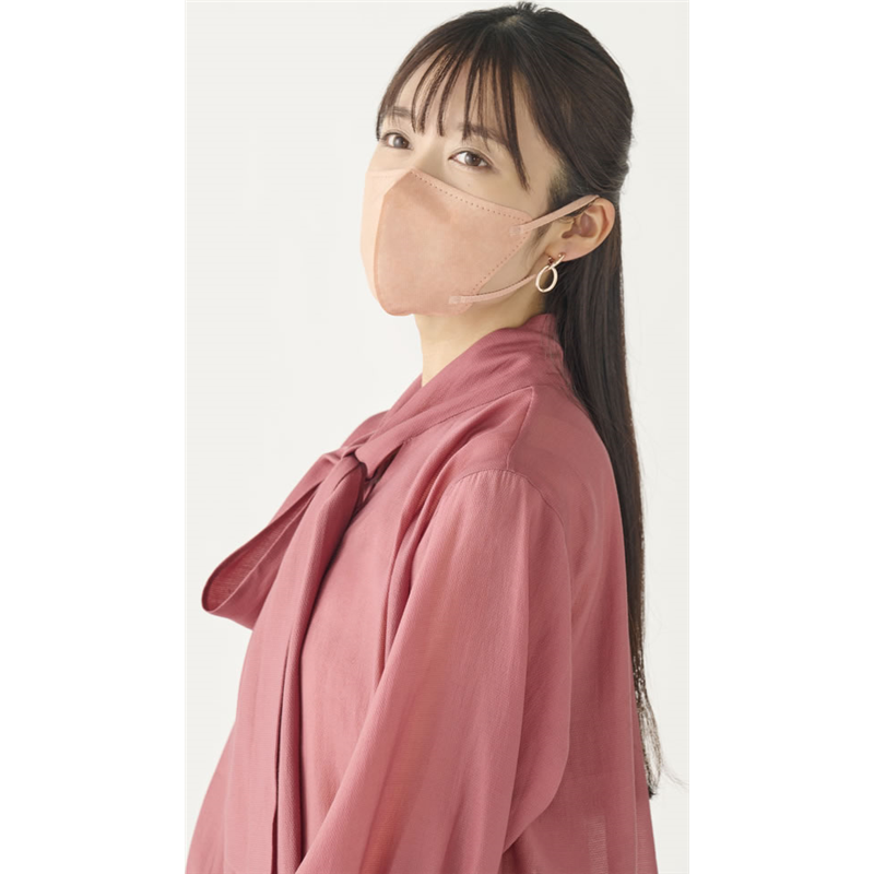 アイリスオーヤマ DAILYFITMASK ふつう 20枚 ピンクベージュ RN-DH 1箱（ご注文単位1箱）【直送品】