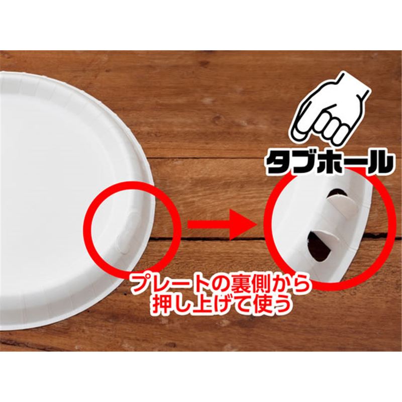 サンナップ 風に強いペーパープレート 21cm 5枚 P2105KSNP 1パック(ご注文単位1パック)【直送品】