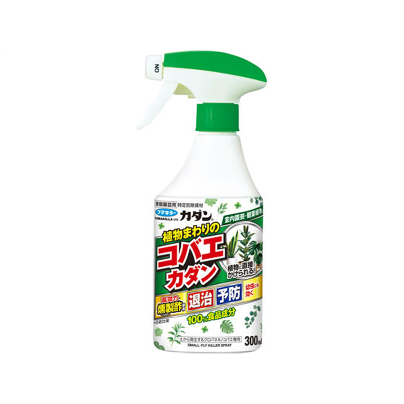 フマキラー 植物まわりのコバエカダン 300mL 1本（ご注文単位1本）【直送品】