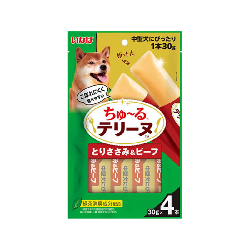 いなばペットフード ちゅーるテリーヌ 中型犬用 とりささみ&ビー 1パック（ご注文単位1パック）【直送品】