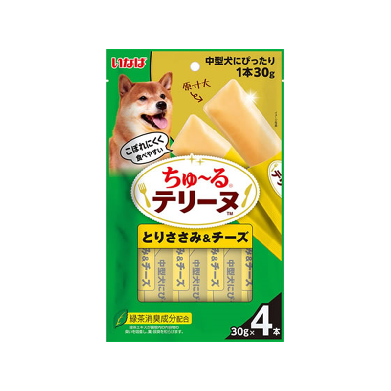 いなばペットフード ちゅーるテリーヌ 中型犬用 とりささみ&チース 1パック（ご注文単位1パック）【直送品】