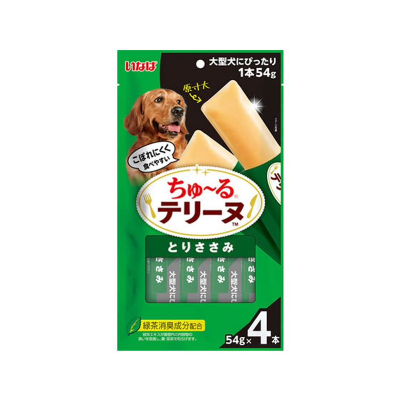 いなばペットフード ちゅーるテリーヌ 大型犬用 とりささみ 54g 1パック（ご注文単位1パック）【直送品】
