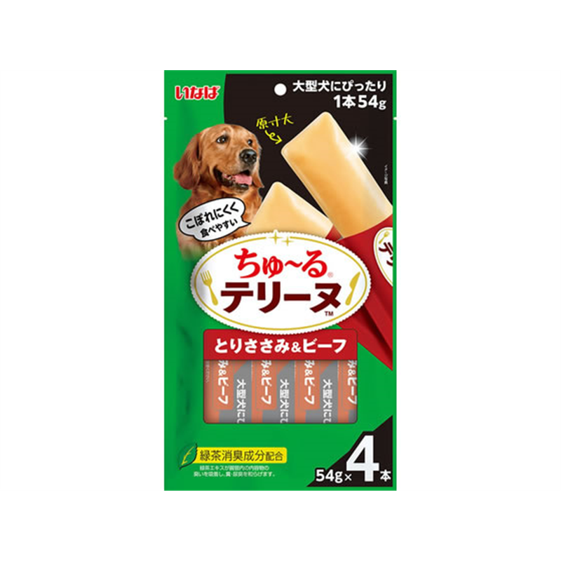いなばペットフード ちゅーるテリーヌ 大型犬用 とりささみ&ビー 1パック（ご注文単位1パック）【直送品】