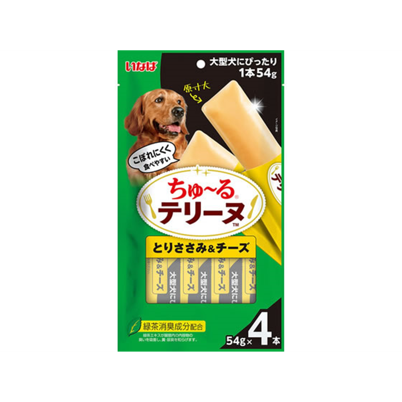 いなばペットフード ちゅーるテリーヌ 大型犬用 とりささみ&チース 1パック（ご注文単位1パック）【直送品】
