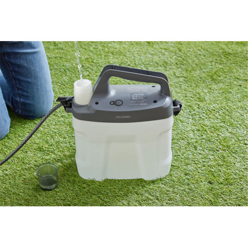 アイリスオーヤマ 充電式噴霧器 ホワイトグレー JF-7800 1個（ご注文単位1個）【直送品】