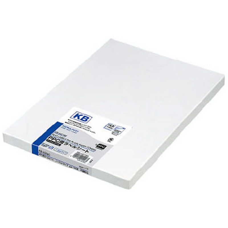 コクヨ PPC(コピー)フィルムラベル A4 ノーカット 100枚 KB-A2190 1冊(ご注文単位1冊)【直送品】